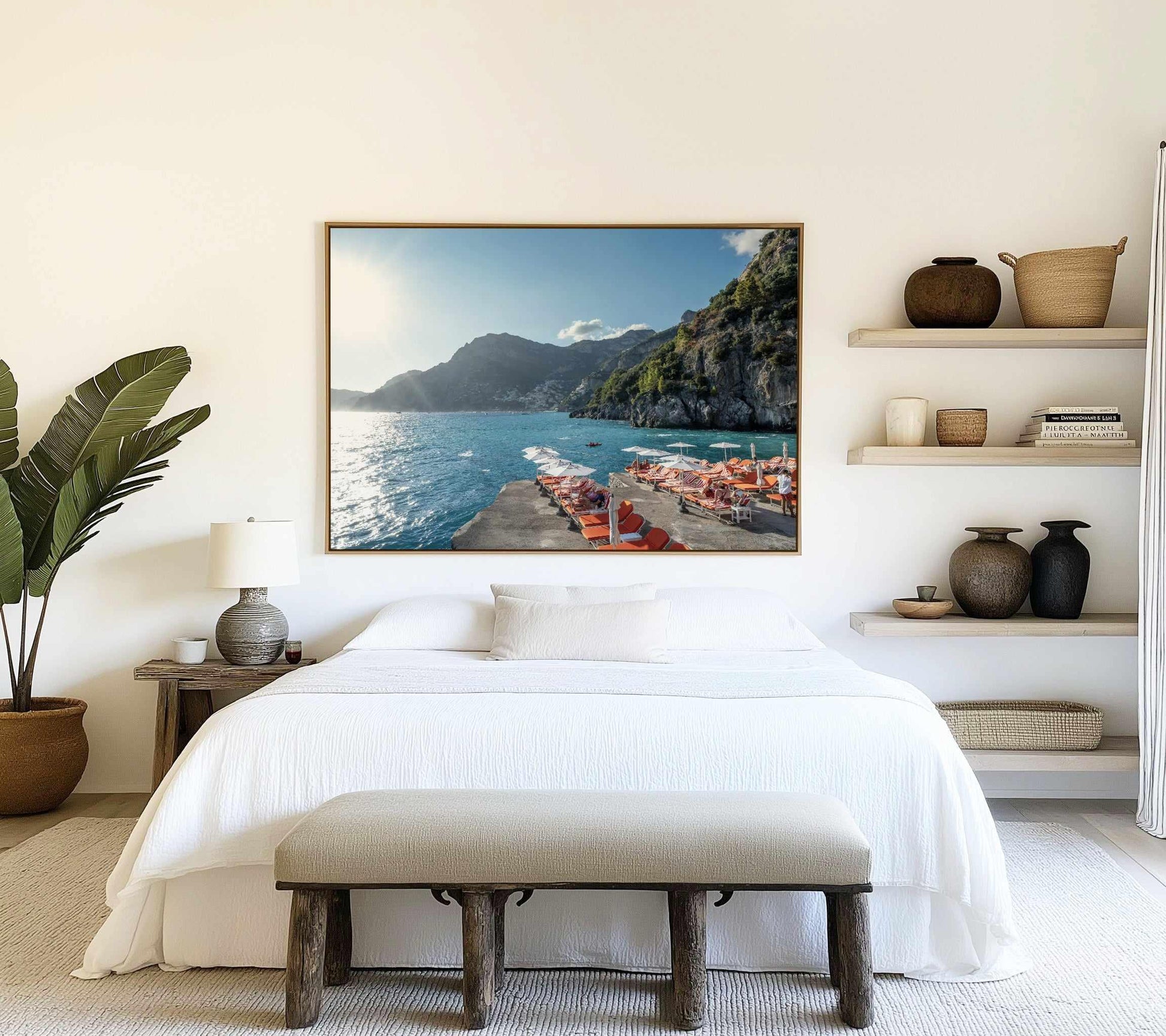 Il San Pietro II by Teigan Geercke | Framed Canvas Art Print from Olive et Oriel where you can shop wallpaper and artworks online