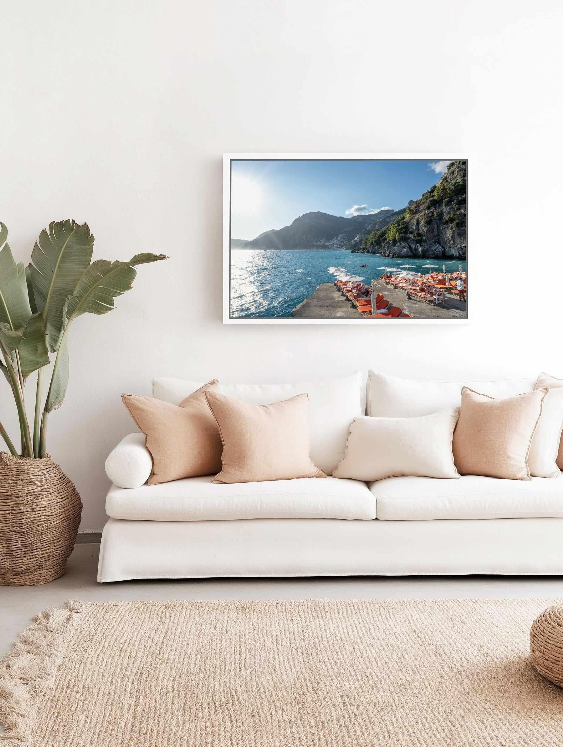 Il San Pietro II by Teigan Geercke | Framed Canvas Art Print from Olive et Oriel where you can shop wallpaper and artworks online