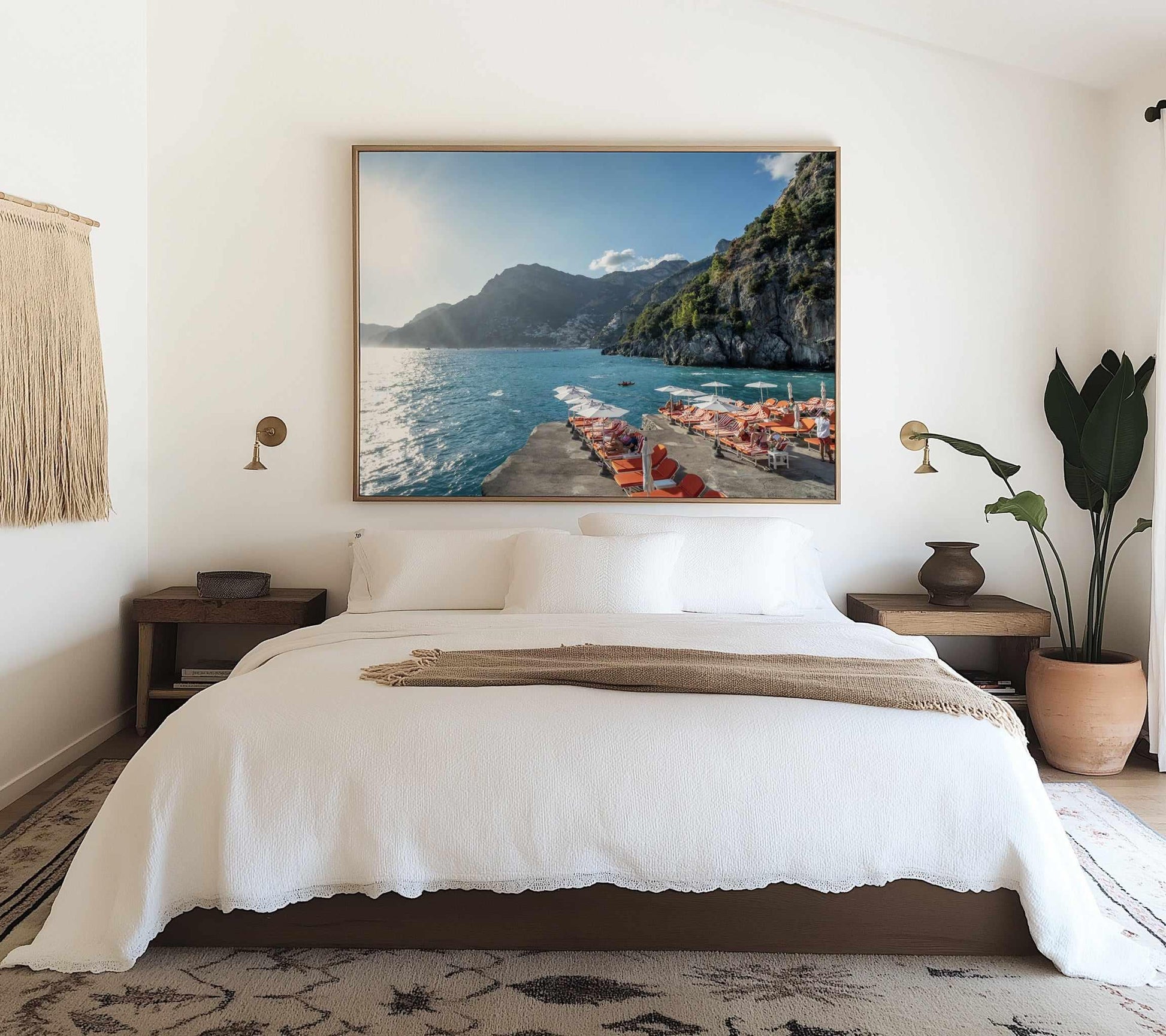 Il San Pietro II by Teigan Geercke | Framed Canvas Art Print from Olive et Oriel where you can shop wallpaper and artworks online