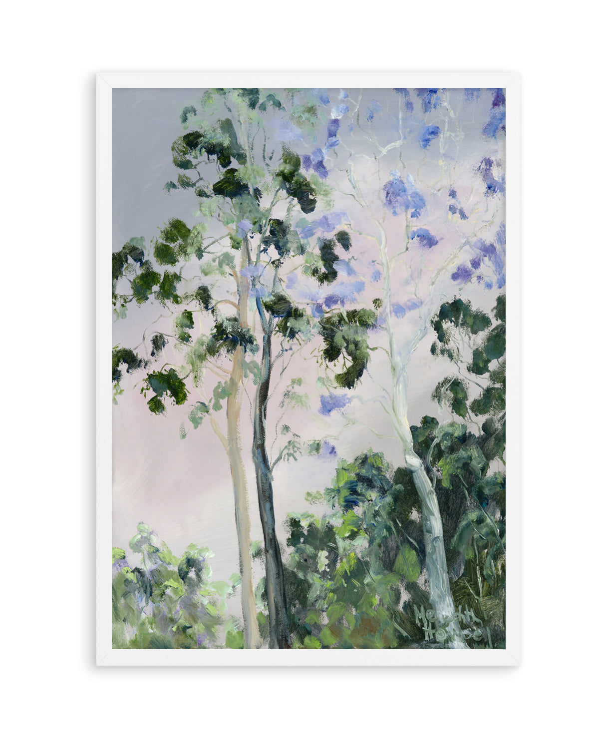 Illumination Jacaranda Mini-Me by Meredith Howse | Art Print