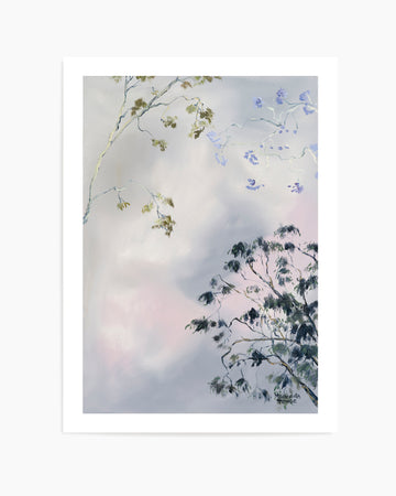 Illumination Brisbane Jacaranda by Meredith Howse | Art Print