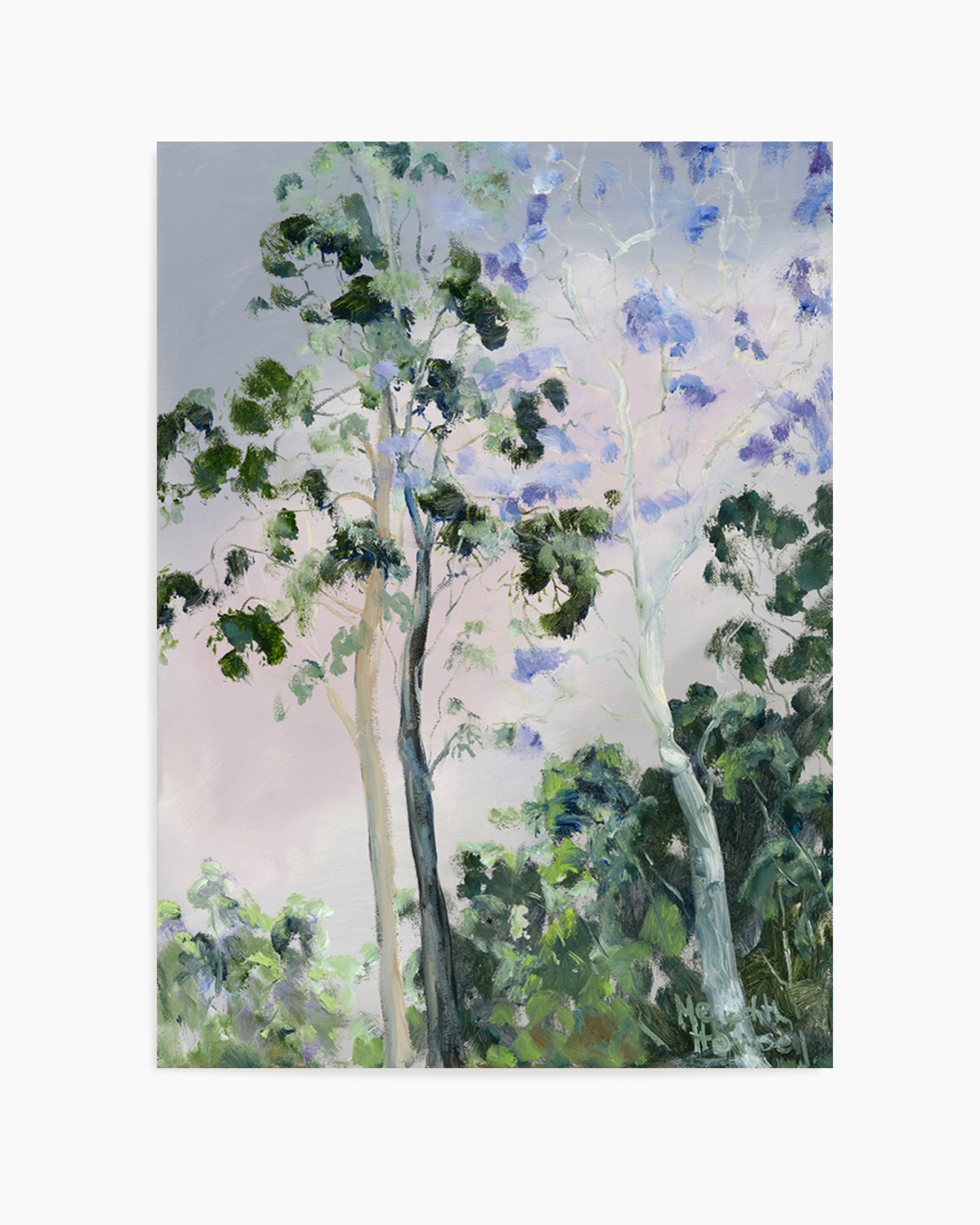Illumination Jacaranda Mini-Me by Meredith Howse | Art Print