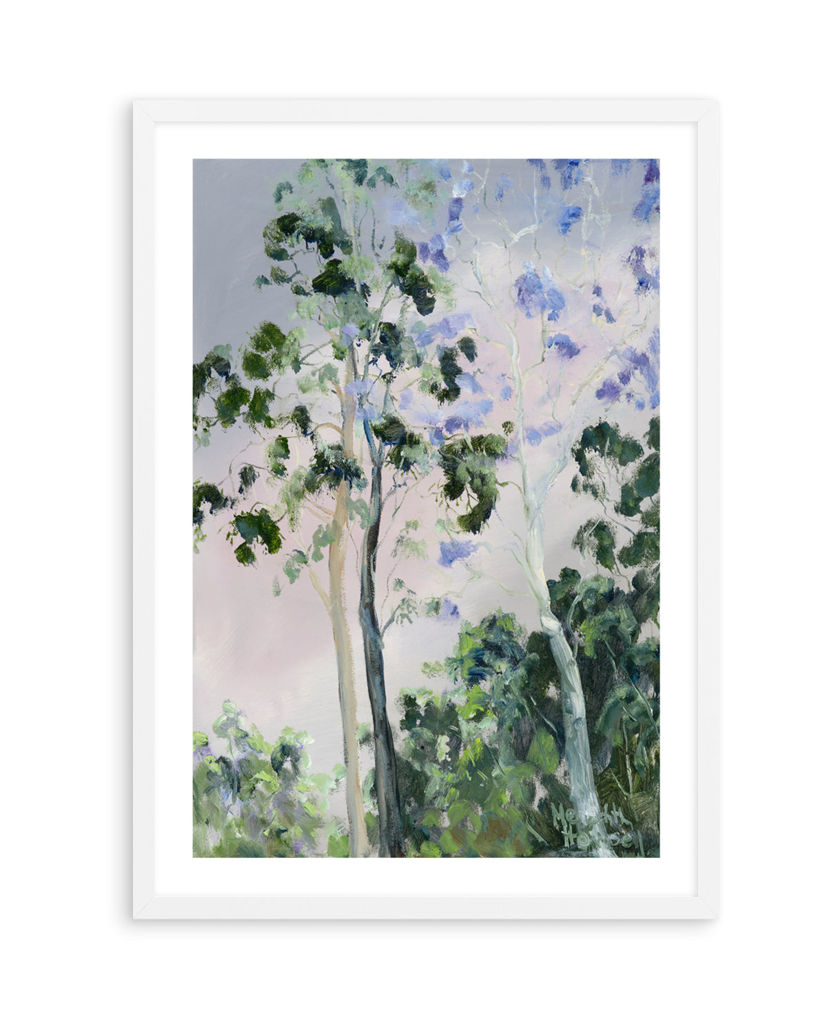 Illumination Jacaranda Mini-Me by Meredith Howse | Art Print