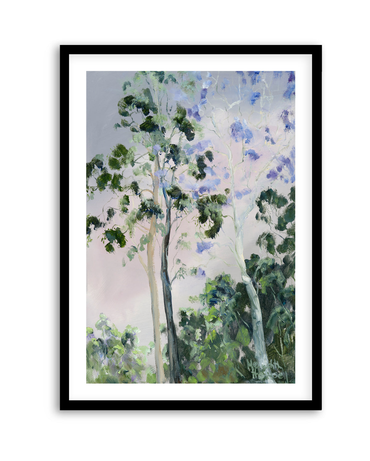Illumination Jacaranda Mini-Me by Meredith Howse | Art Print