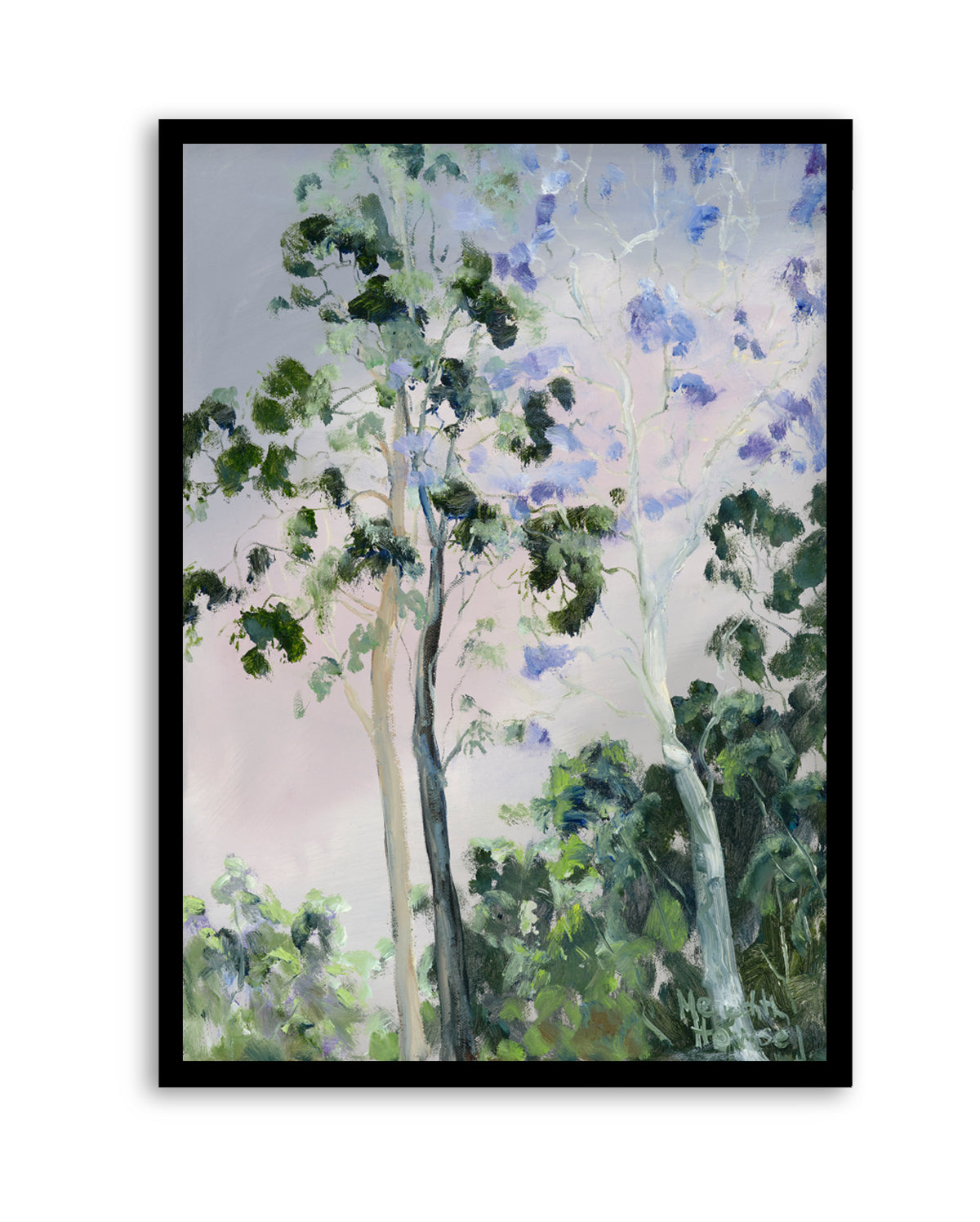 Illumination Jacaranda Mini-Me by Meredith Howse | Art Print