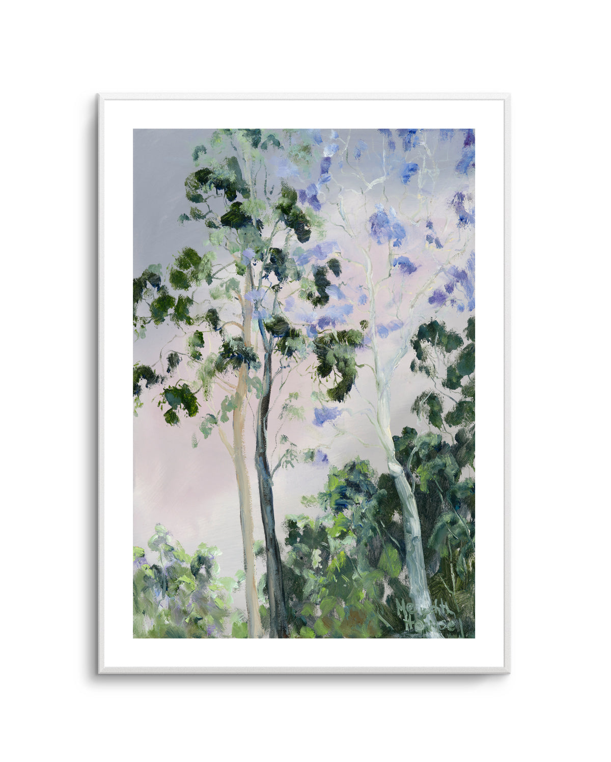 Illumination Jacaranda Mini-Me by Meredith Howse | Art Print