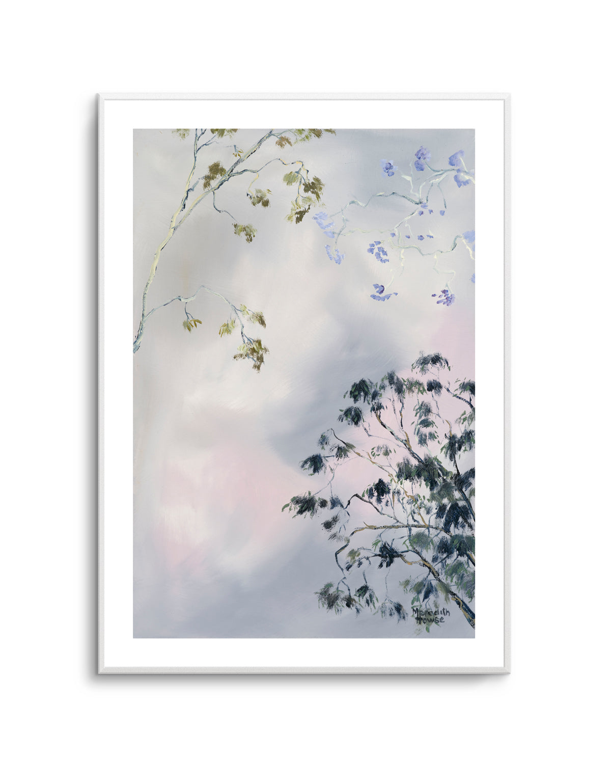 Illumination Brisbane Jacaranda by Meredith Howse | Art Print