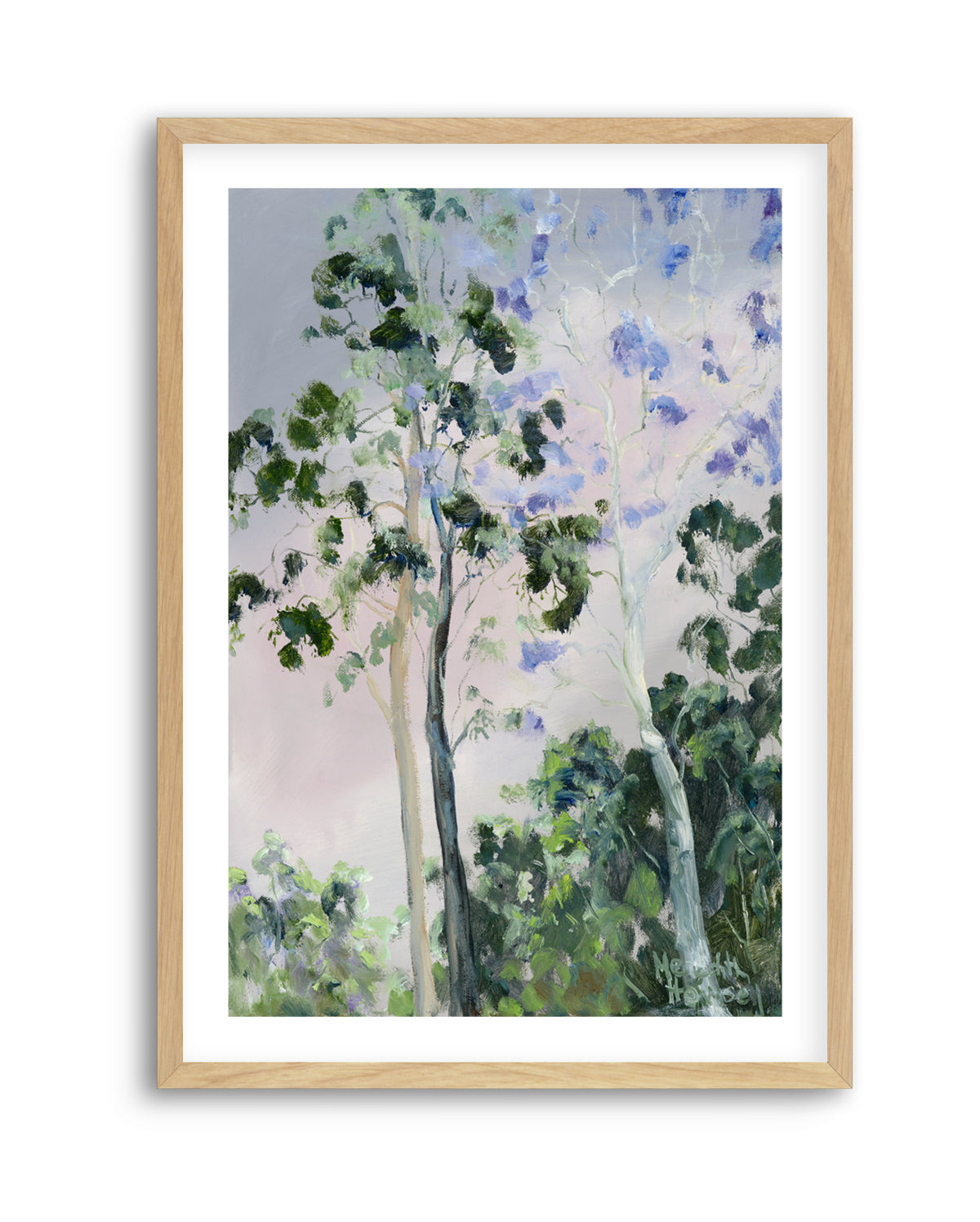 Illumination Jacaranda Mini-Me by Meredith Howse | Art Print