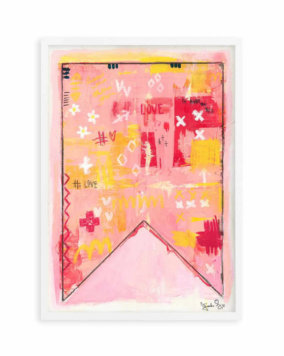 I'll Always Tag You I by Jackie Green | Art Print from Olive et Oriel where you can shop wallpaper and artworks online