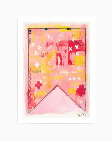 I'll Always Tag You I by Jackie Green | Art Print from Olive et Oriel where you can shop wallpaper and artworks online