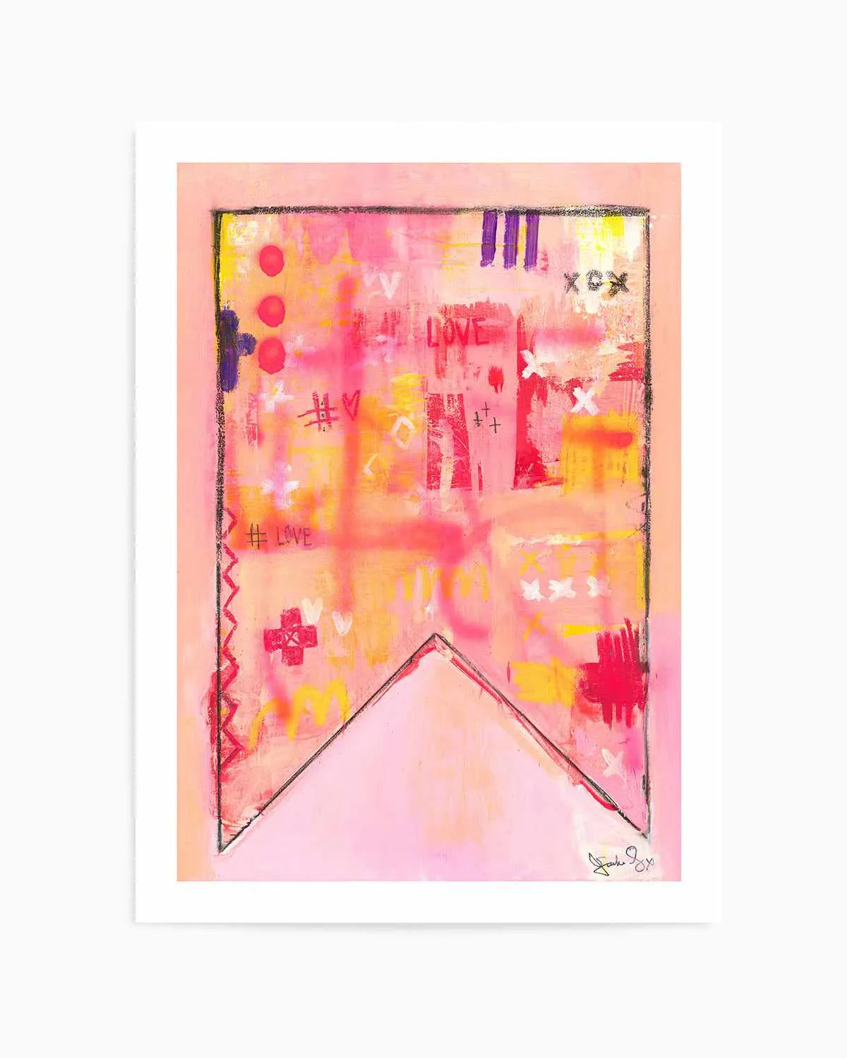 I'll Always Tag You II by Jackie Green | Art Print from Olive et Oriel where you can shop wallpaper and artworks online