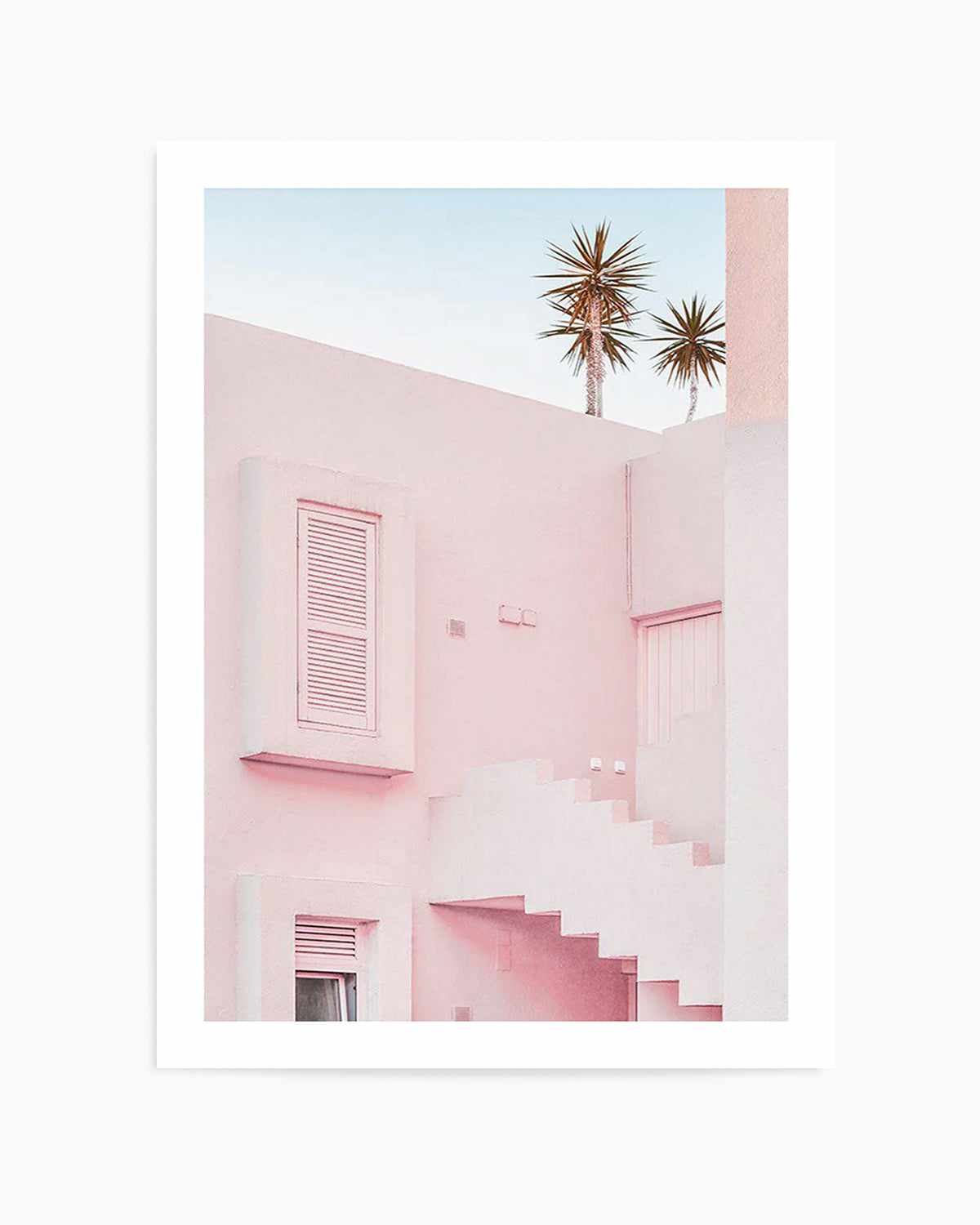 Ibiza Hotel II Art Print