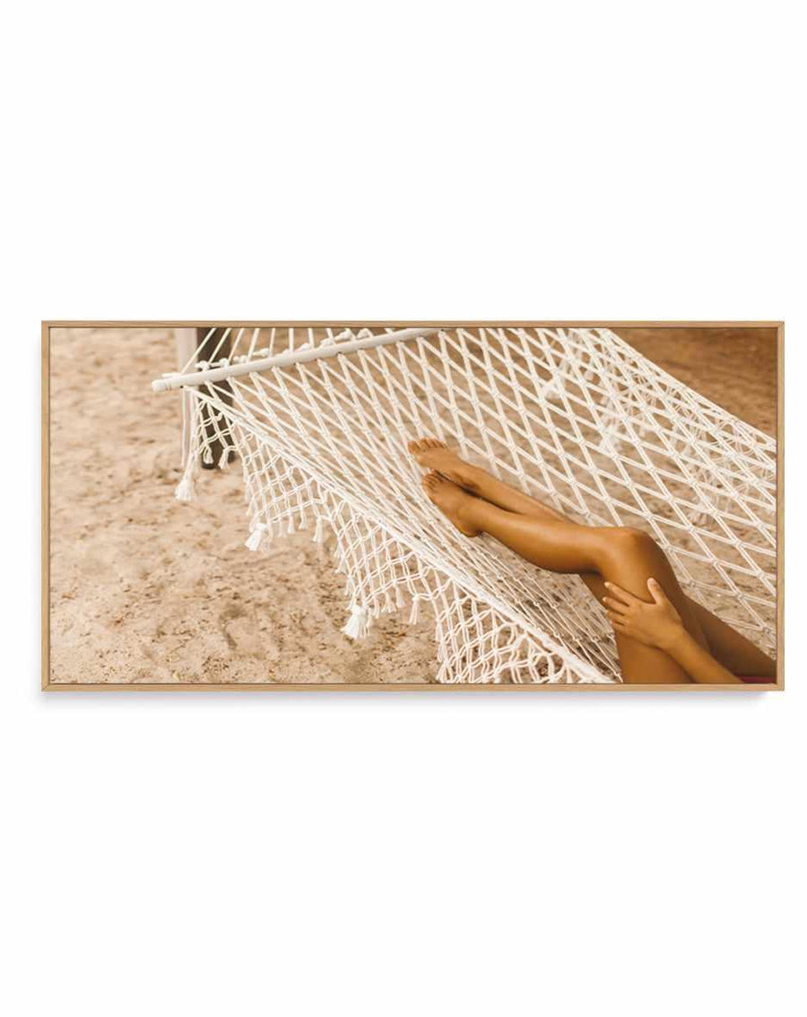 Ibiza Sands VI | Panoramic Canvas Art Print from Olive et Oriel where you can shop wallpaper and artworks online