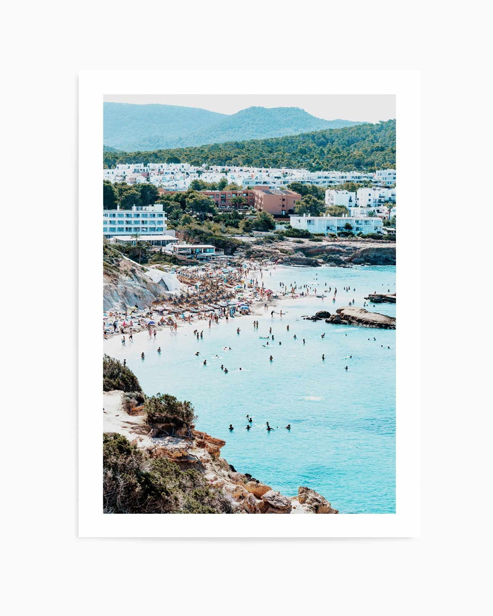 Ibiza Summer Days by Teigan Geercke | Art Print from Olive et Oriel where you can shop wallpaper and artworks online