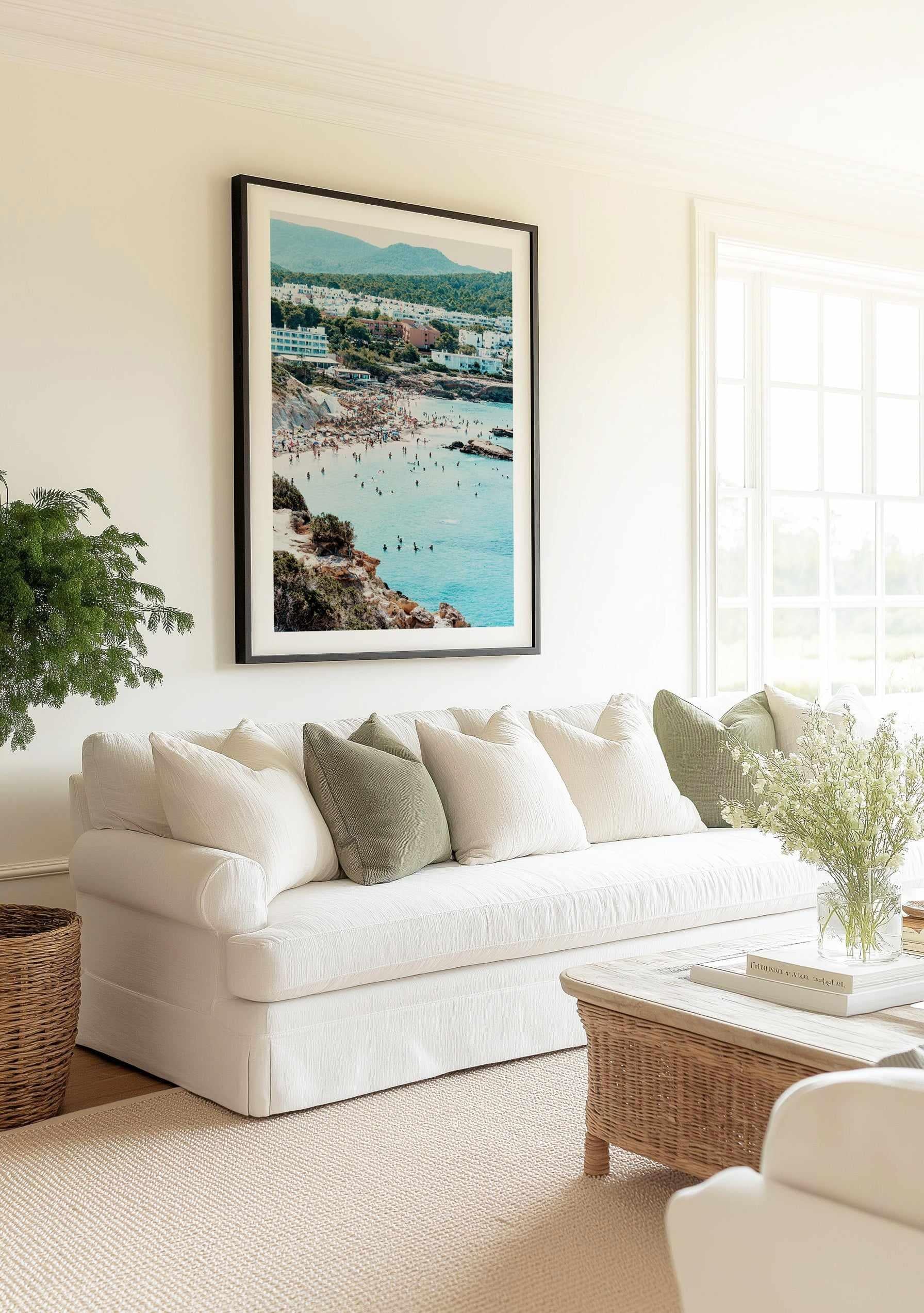 Ibiza Summer Days by Teigan Geercke | Art Print from Olive et Oriel where you can shop wallpaper and artworks online