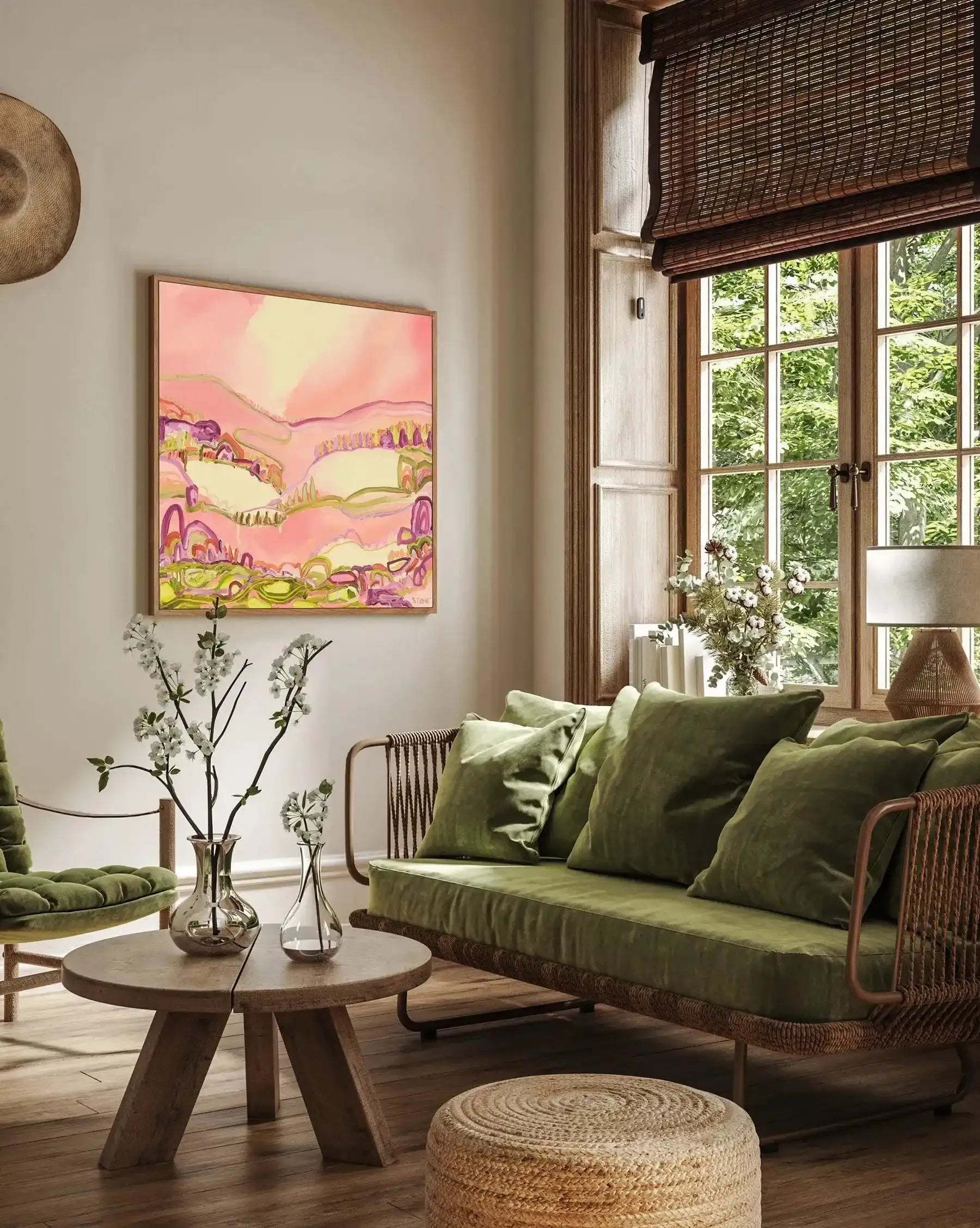 Ibiza Sunsets by Belinda Stone | Framed Canvas-CANVAS-You can shop wall art online with Olive et Oriel for everything from abstract art to fun kids wall art. Our beautiful modern art prints and canvas art are available from large canvas prints to wall art paintings and our proudly Australian artwork collection offers only the highest quality framed large wall art and canvas art Australia - You can buy fashion photography prints or Hampton print posters and paintings on canvas from Olive et Oriel