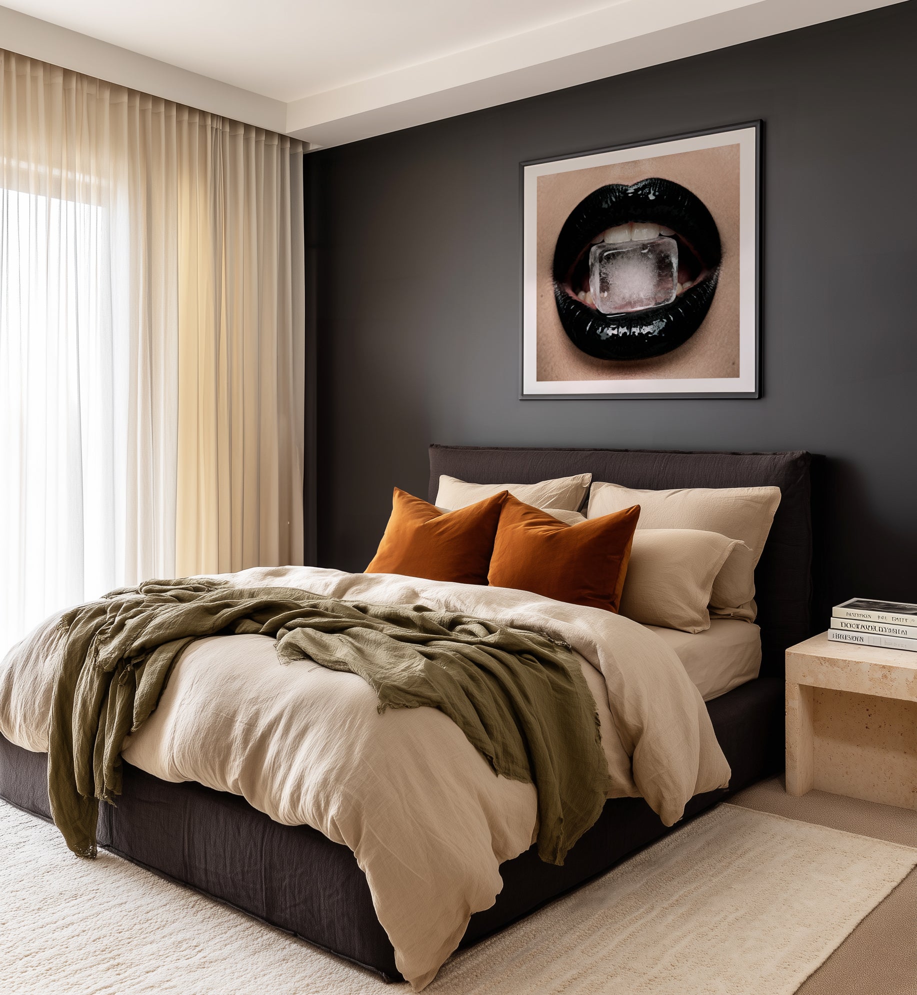 Ice Cold | Art Print from Olive et Oriel where you can shop wallpaper and artworks online