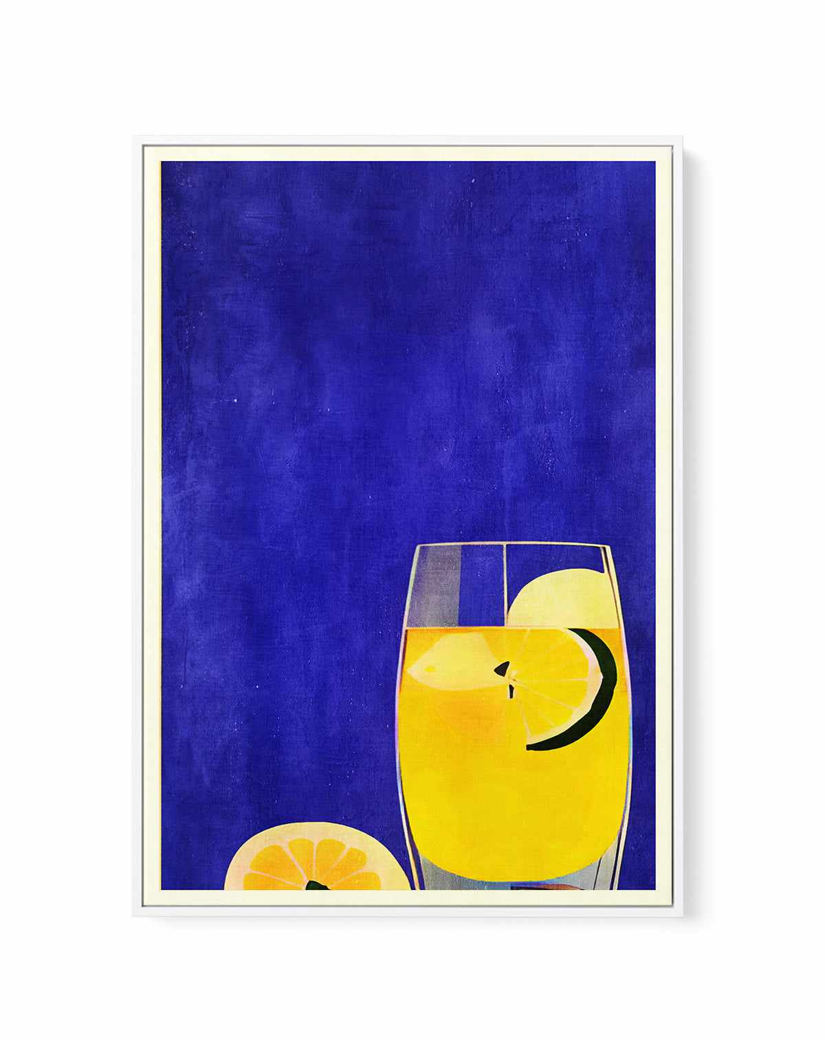 Ice Cold Lemonade By Bo Anderson | Framed Canvas Art Print