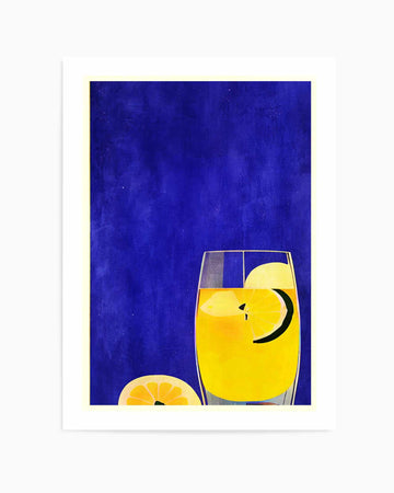 Ice Cold Lemonade By Bo Anderson | Art Print from Olive et Oriel where you can shop wallpaper and artworks online