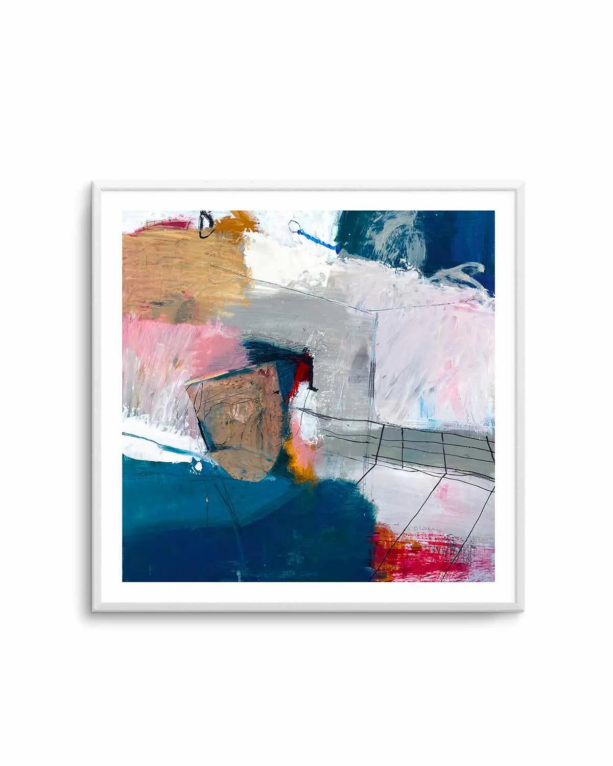 Ice by Danielle Lauzon Art Print from Olive et Oriel where you can shop wallpaper and artworks online