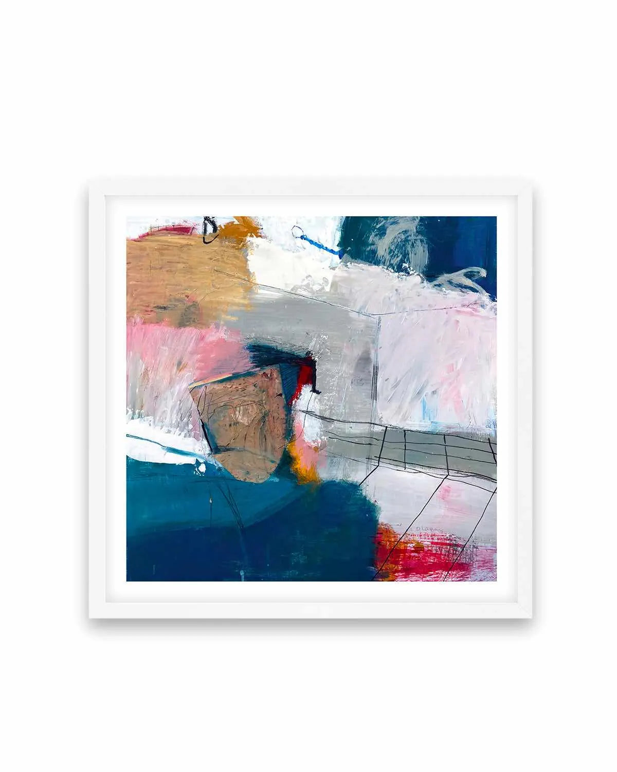 Ice by Danielle Lauzon Art Print from Olive et Oriel where you can shop wallpaper and artworks online