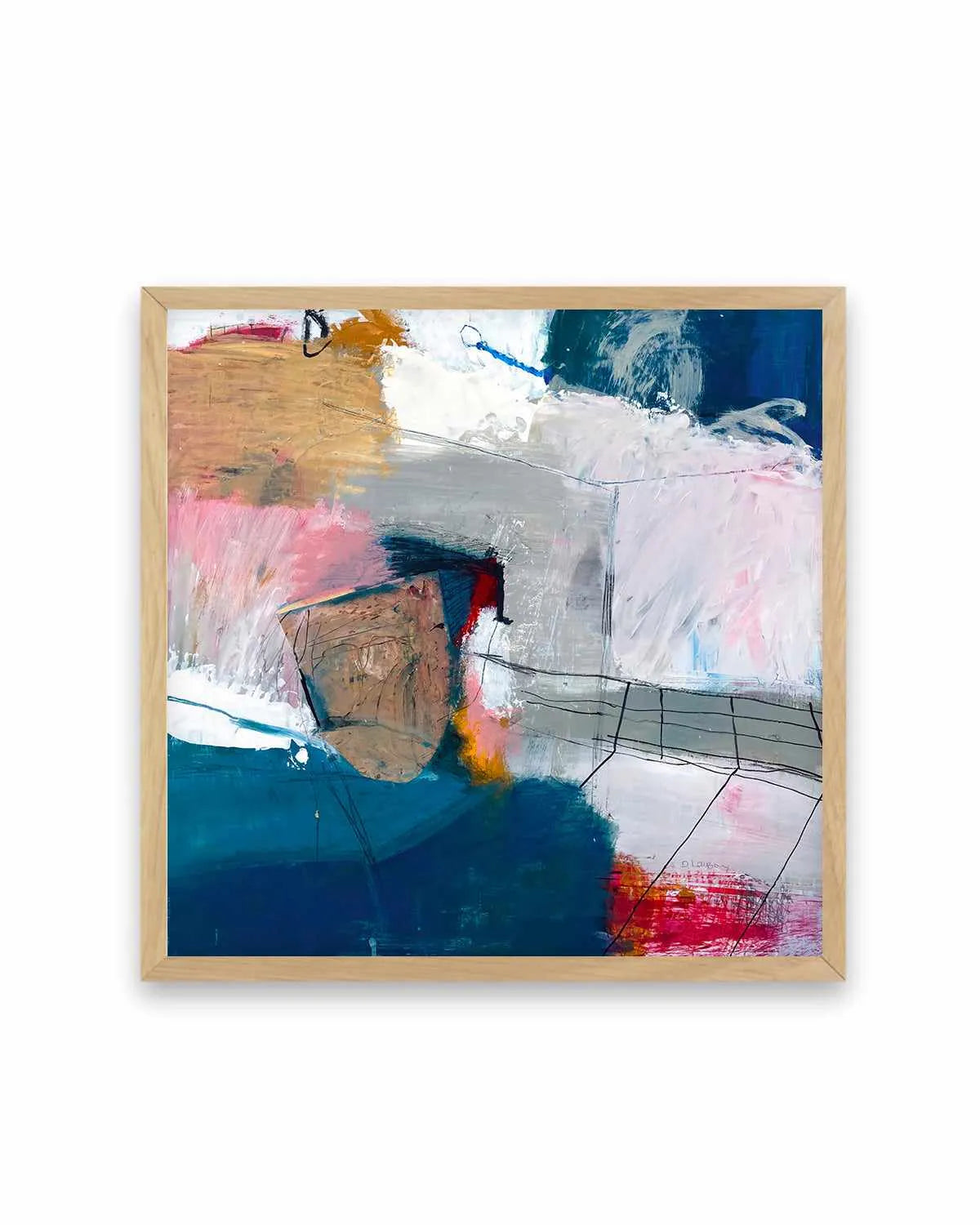 Ice by Danielle Lauzon Art Print from Olive et Oriel where you can shop wallpaper and artworks online