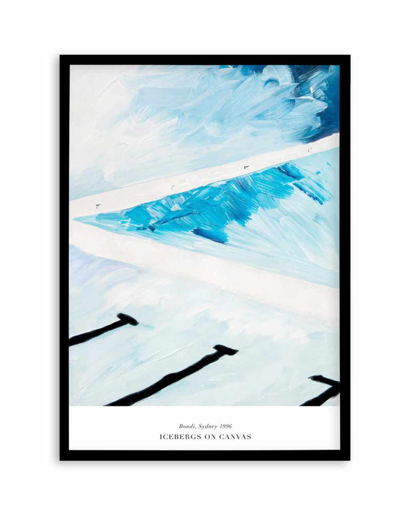 Icebergs 1996 Art Print