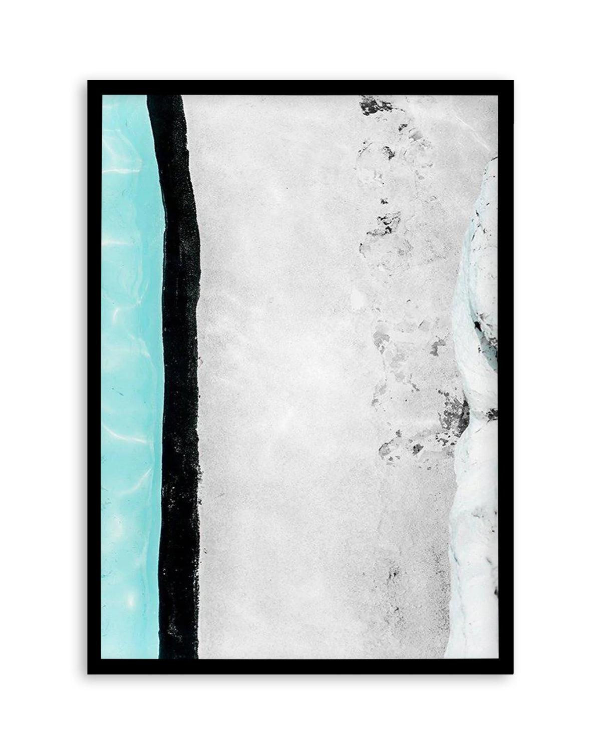 Icebergs Abstract I   Art Print