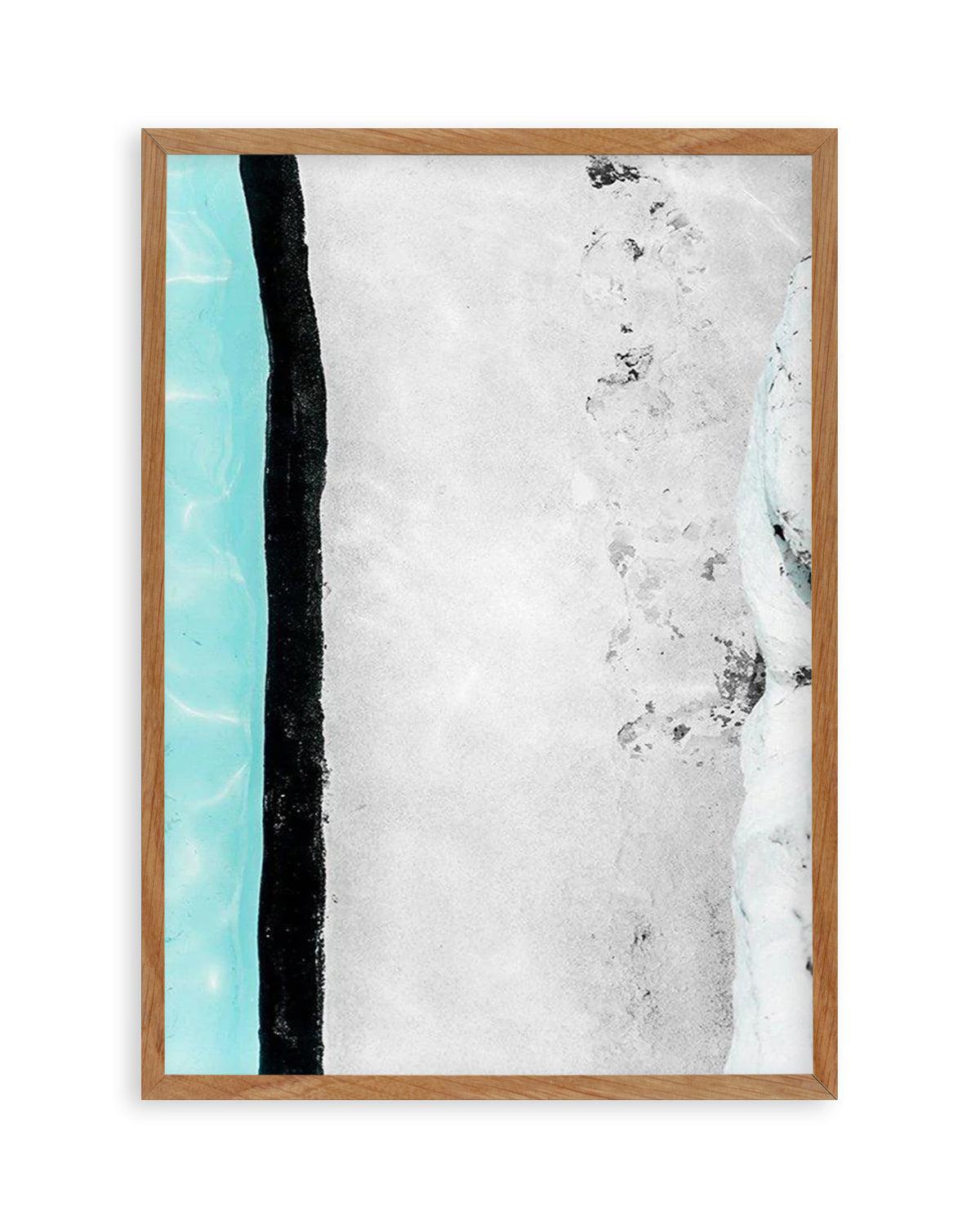 Icebergs Abstract I   Art Print