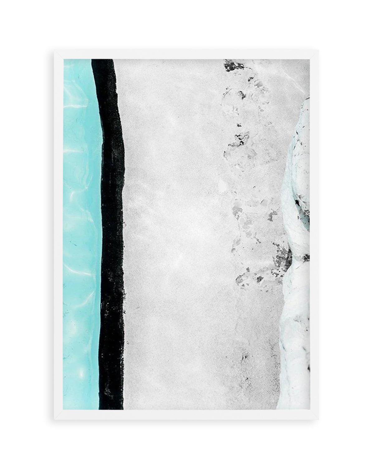 Icebergs Abstract I   Art Print