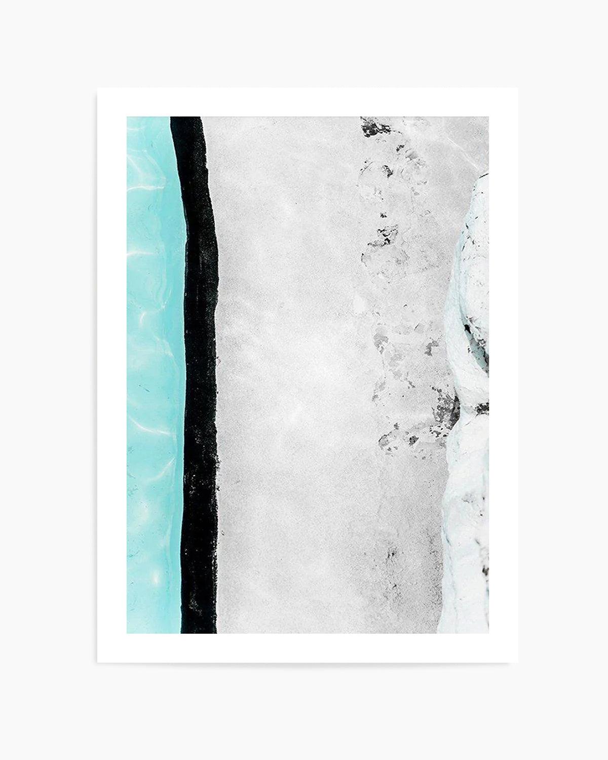 Icebergs Abstract I   Art Print