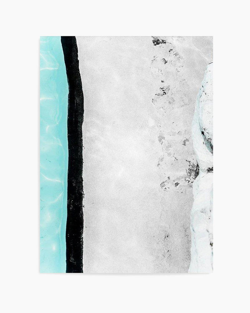 Icebergs Abstract I   Art Print
