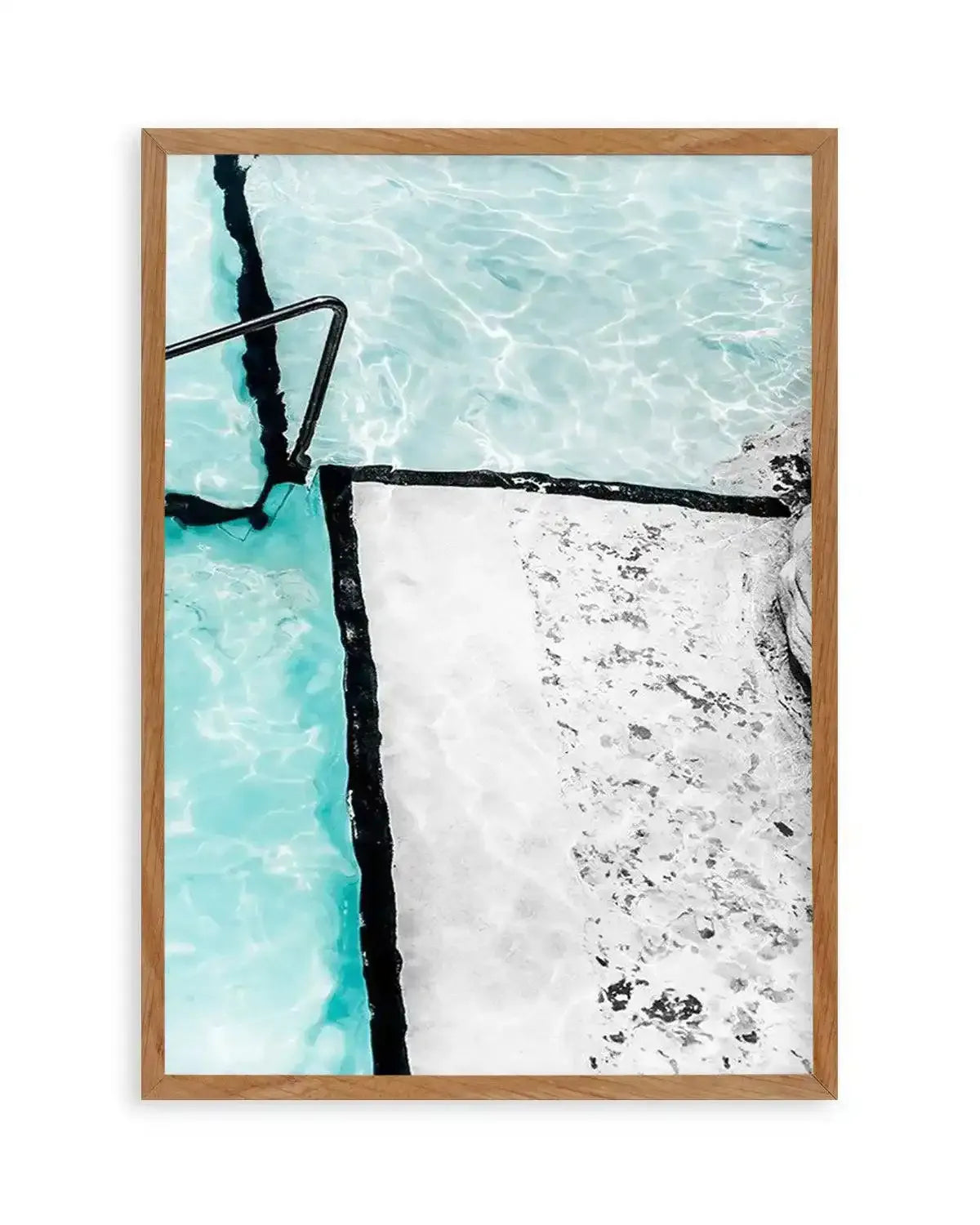 Icebergs Abstract II Art Print from Olive et Oriel where you can shop wallpaper and artworks online