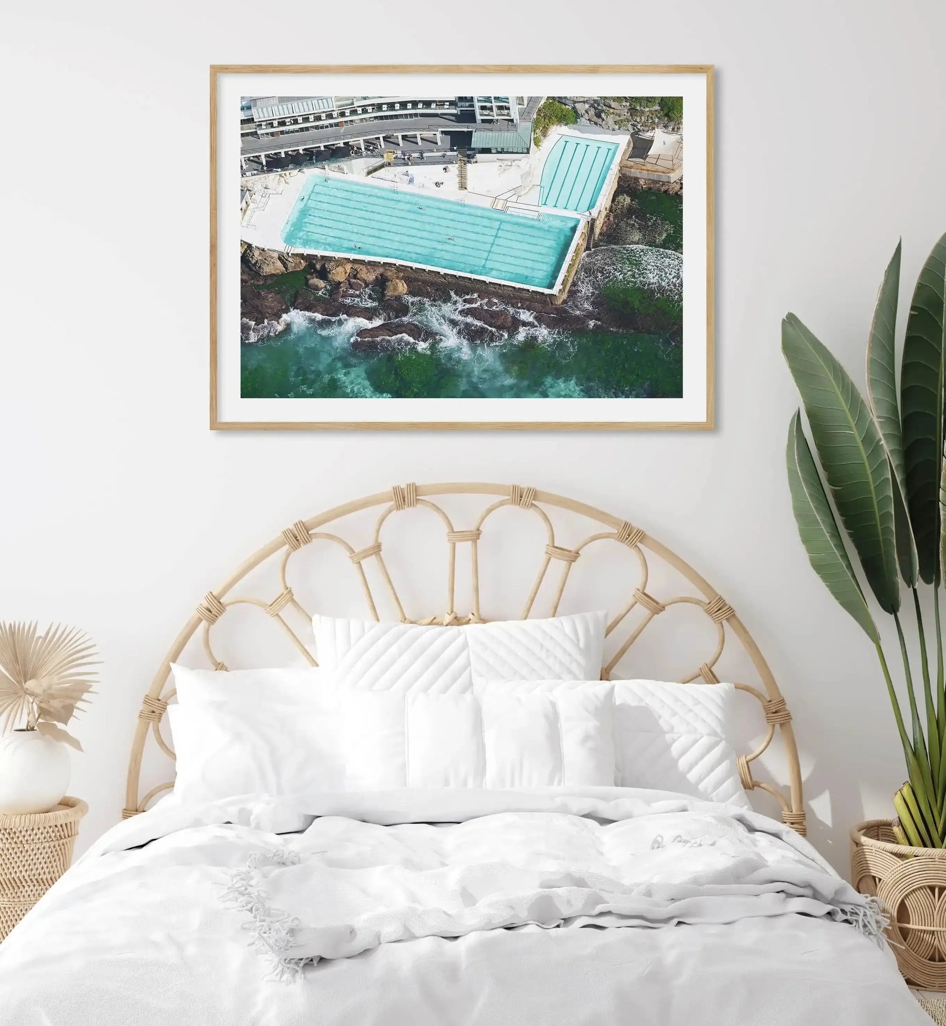 Icebergs from Above, Bondi Art Print-PRINT-Olive et Oriel-Olive et Oriel-Buy-Australian-Art-Prints-Online-with-Olive-et-Oriel-Your-Artwork-Specialists-Austrailia-Decorate-With-Coastal-Photo-Wall-Art-Prints-From-Our-Beach-House-Artwork-Collection-Fine-Poster-and-Framed-Artwork