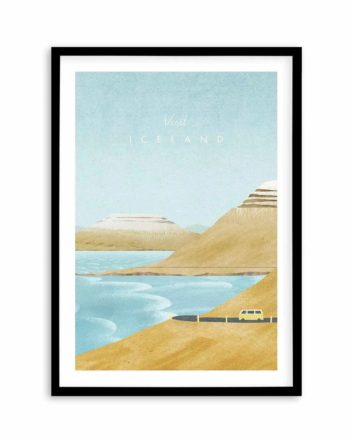 Iceland by Henry Rivers Art Print from Olive et Oriel where you can shop wallpaper and artworks online