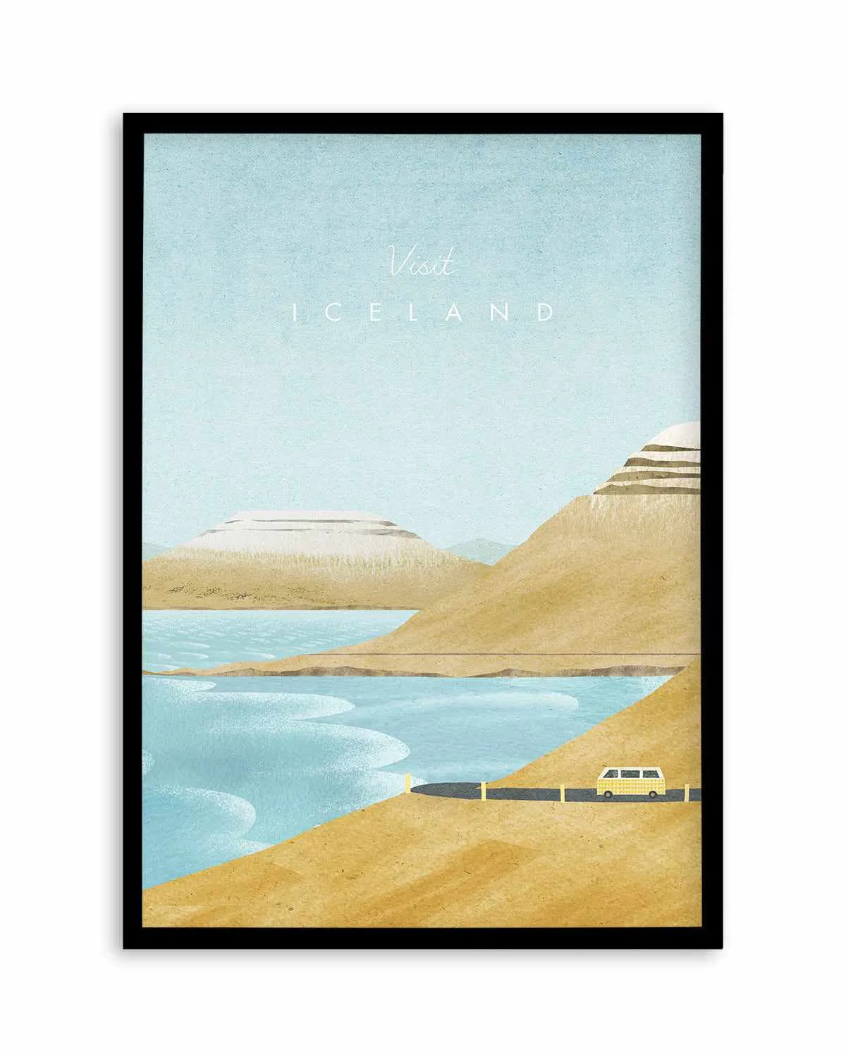 Iceland by Henry Rivers Art Print from Olive et Oriel where you can shop wallpaper and artworks online