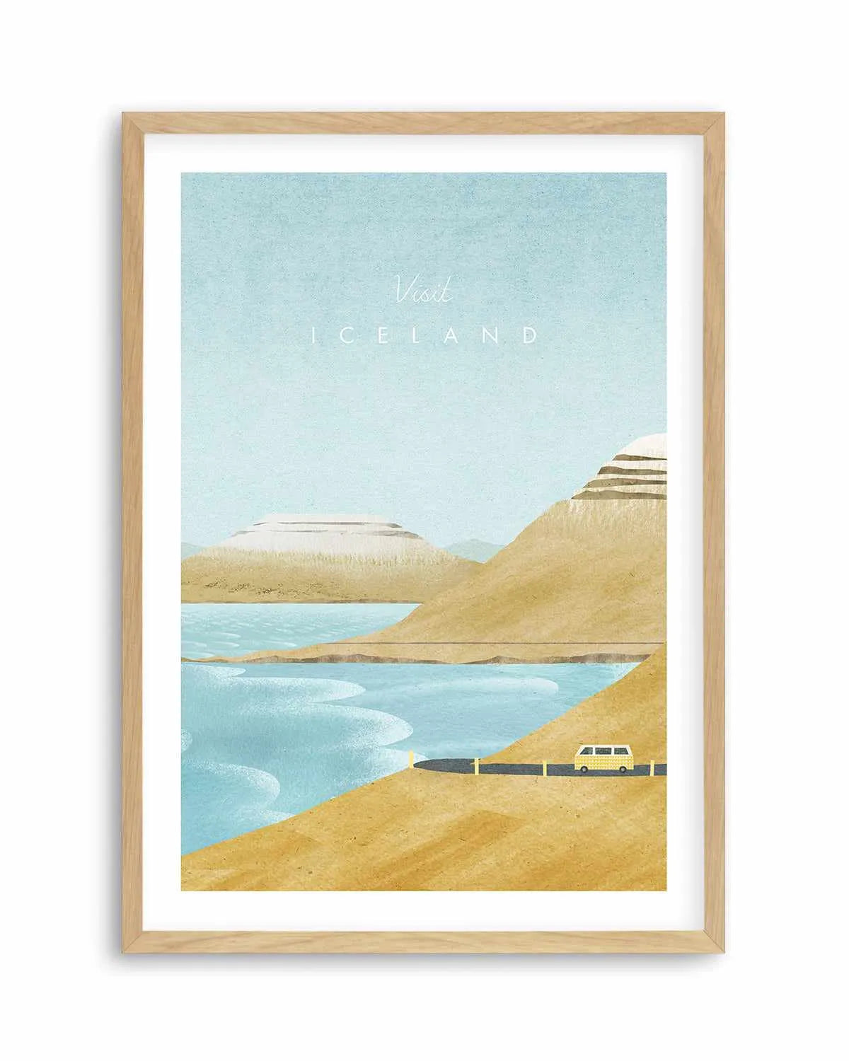 Iceland by Henry Rivers Art Print from Olive et Oriel where you can shop wallpaper and artworks online