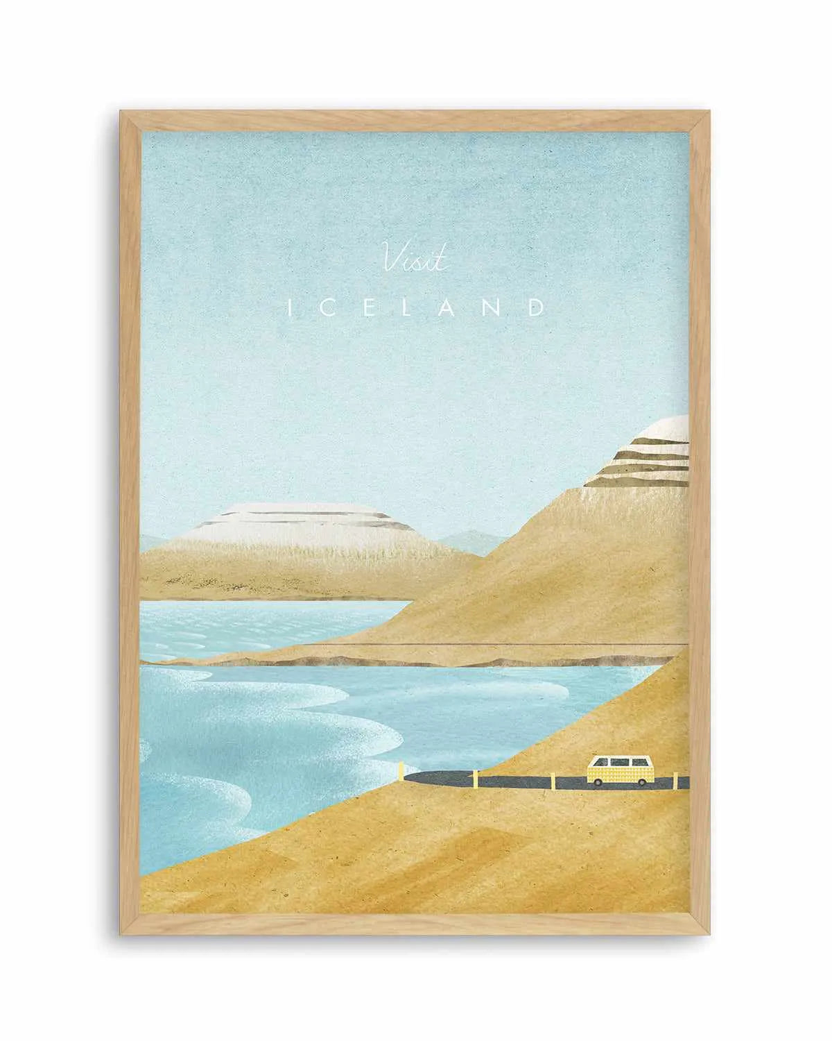 Iceland by Henry Rivers Art Print from Olive et Oriel where you can shop wallpaper and artworks online