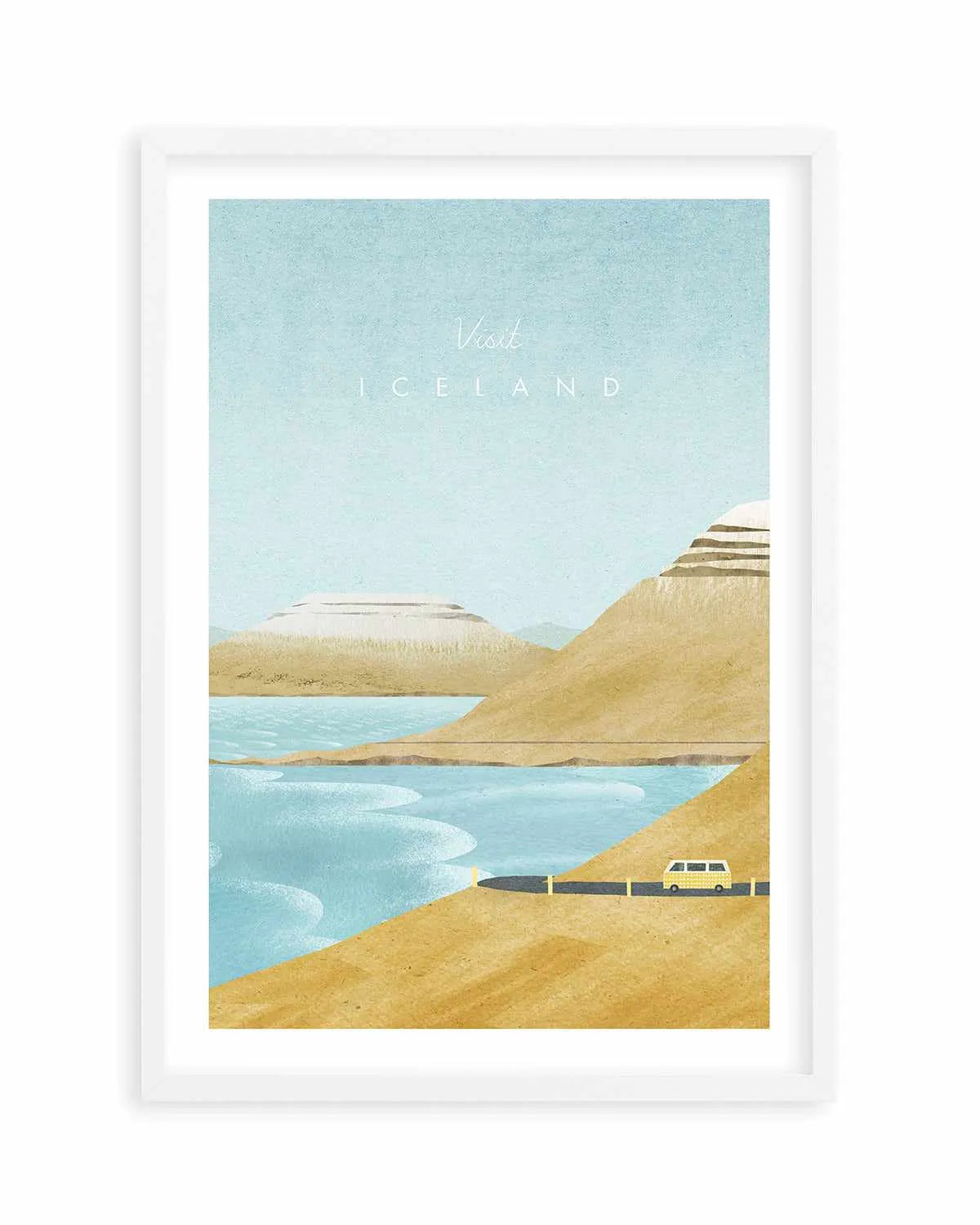 Iceland by Henry Rivers Art Print from Olive et Oriel where you can shop wallpaper and artworks online