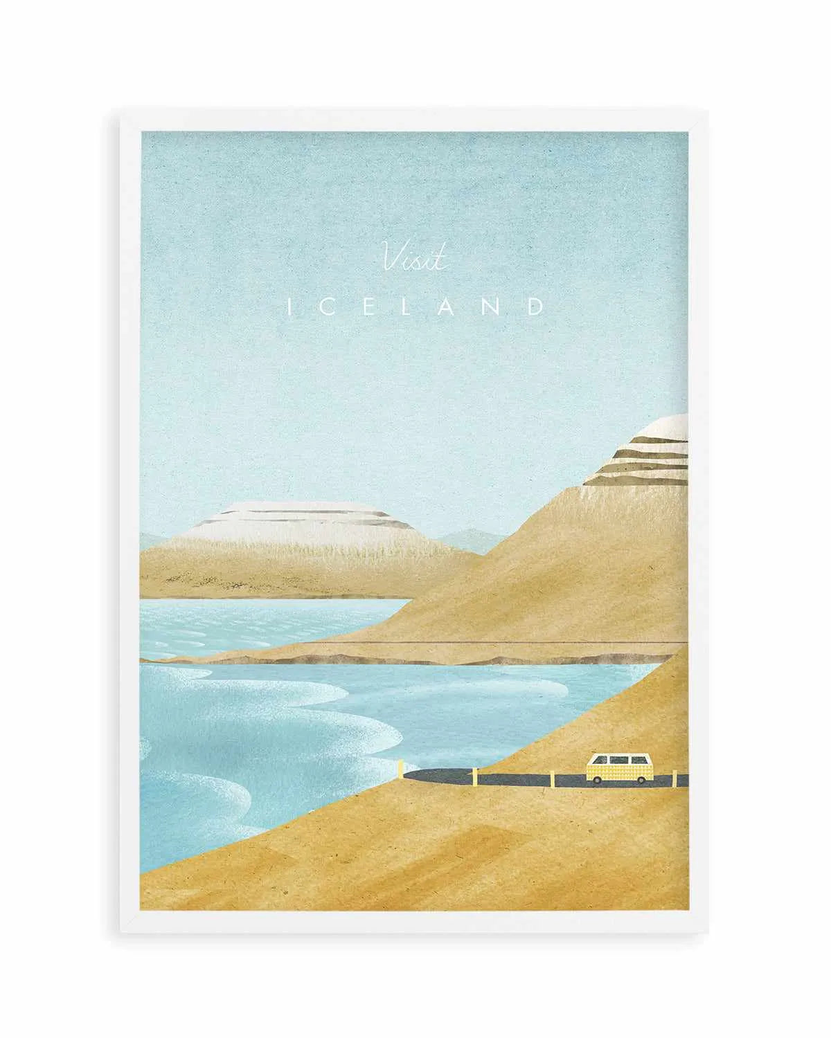 Iceland by Henry Rivers Art Print from Olive et Oriel where you can shop wallpaper and artworks online