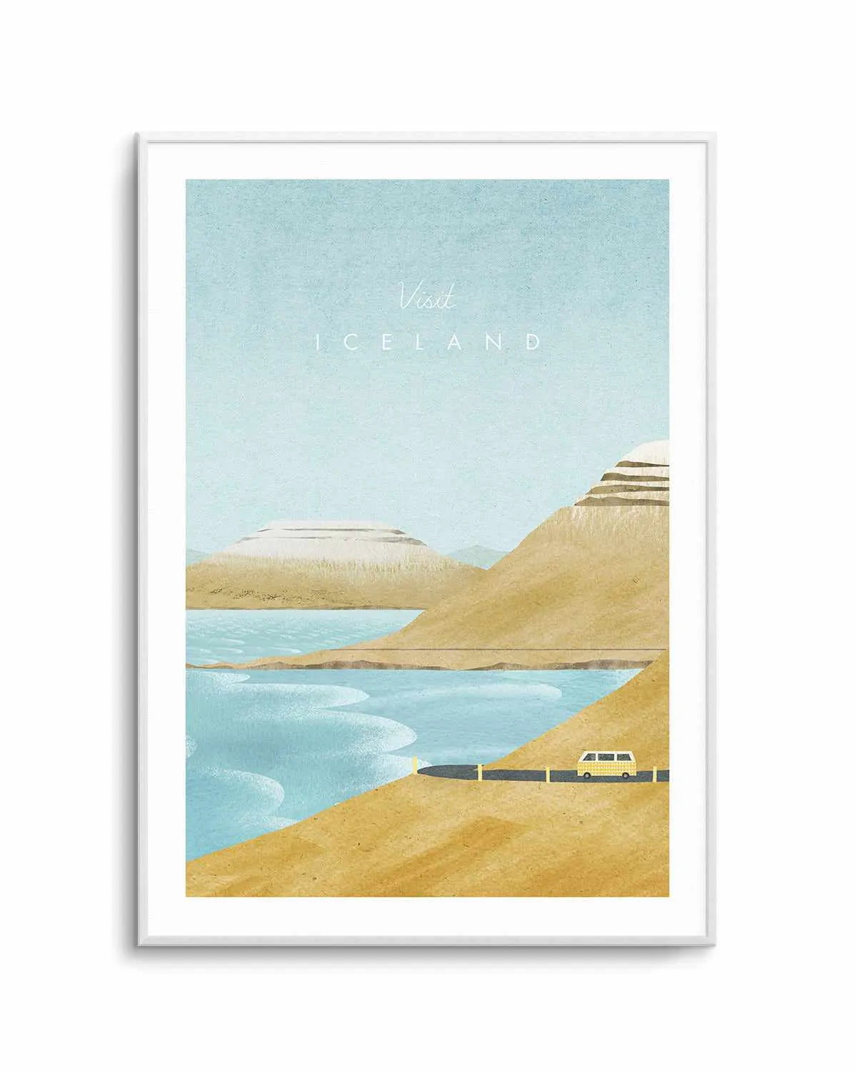 Iceland by Henry Rivers Art Print from Olive et Oriel where you can shop wallpaper and artworks online