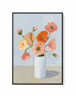 Iceland Poppies | Framed Canvas Art Print