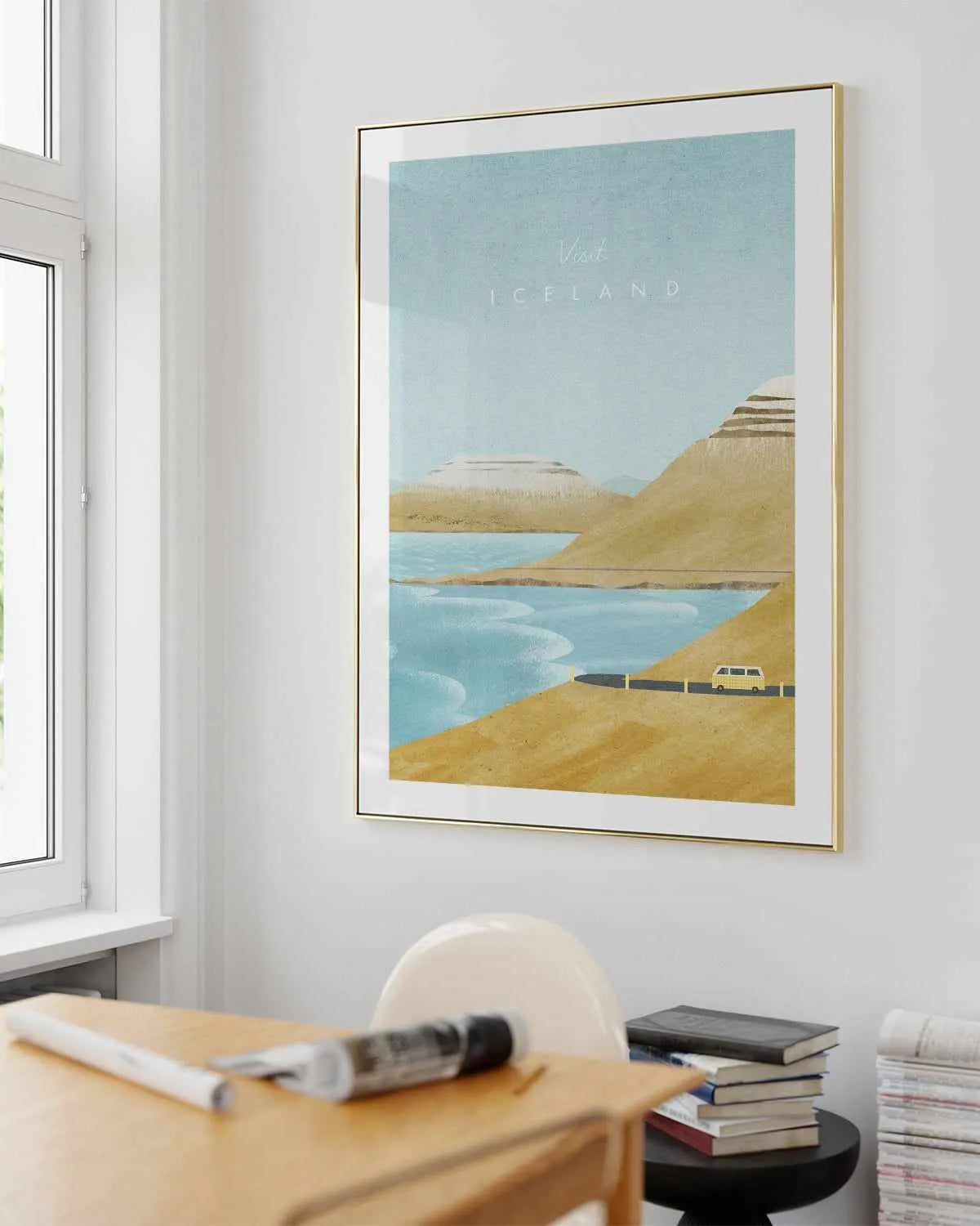 Iceland by Henry Rivers Art Print from Olive et Oriel where you can shop wallpaper and artworks online