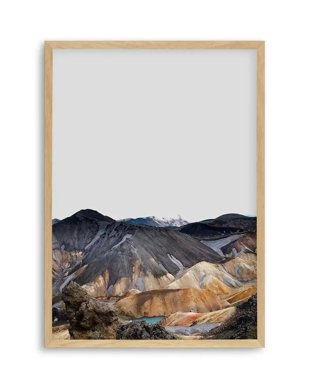 Icelandic Views Art Print from Olive et Oriel where you can shop wallpaper and artworks online