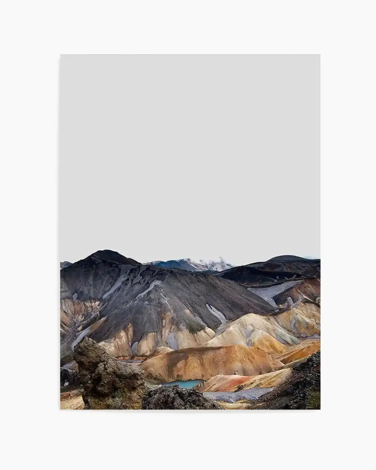 Icelandic Views Art Print from Olive et Oriel where you can shop wallpaper and artworks online