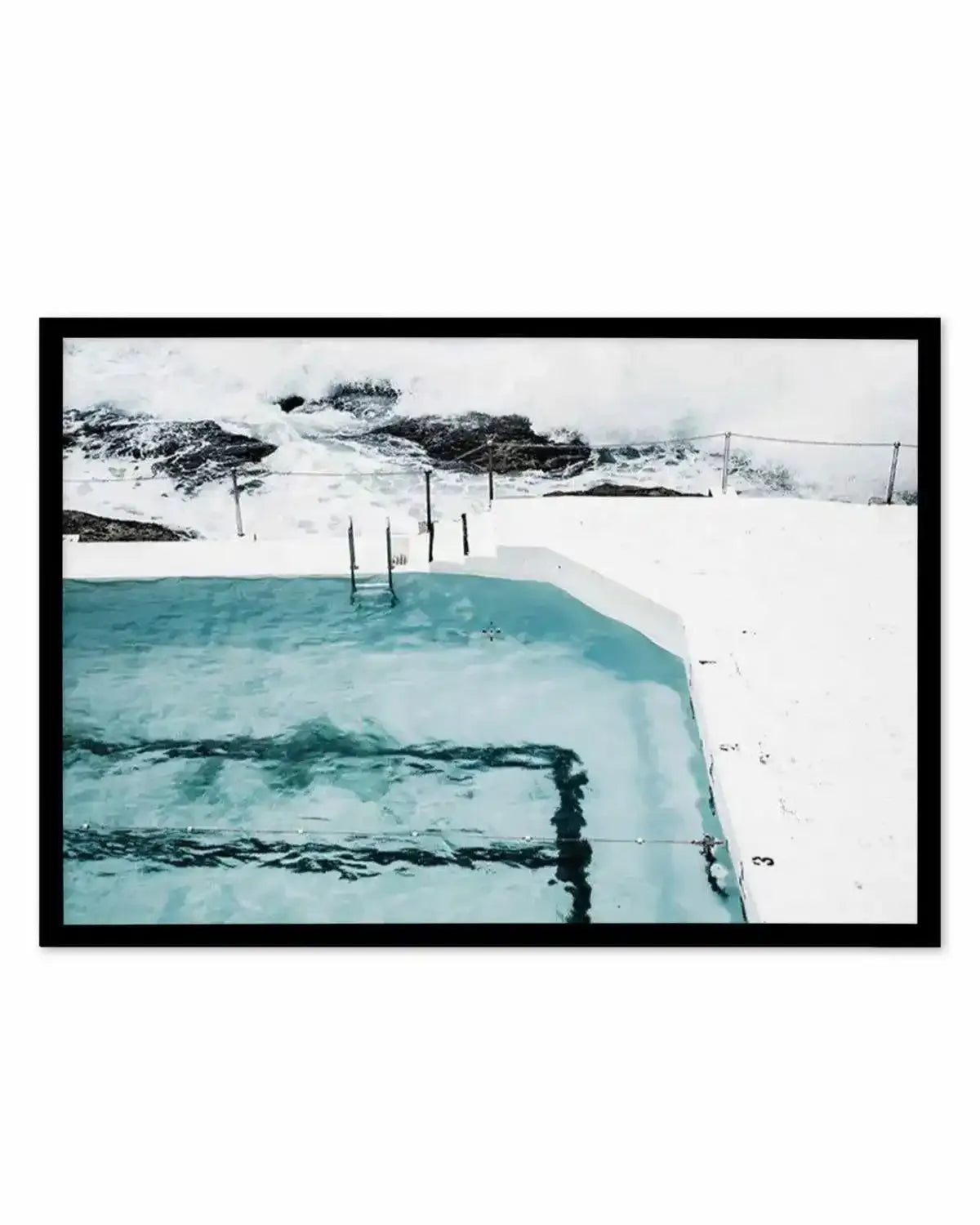 Icey Bergs | Bondi Art Print from Olive et Oriel where you can shop wallpaper and artworks online