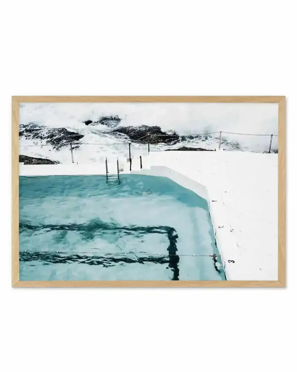 Icey Bergs | Bondi Art Print from Olive et Oriel where you can shop wallpaper and artworks online