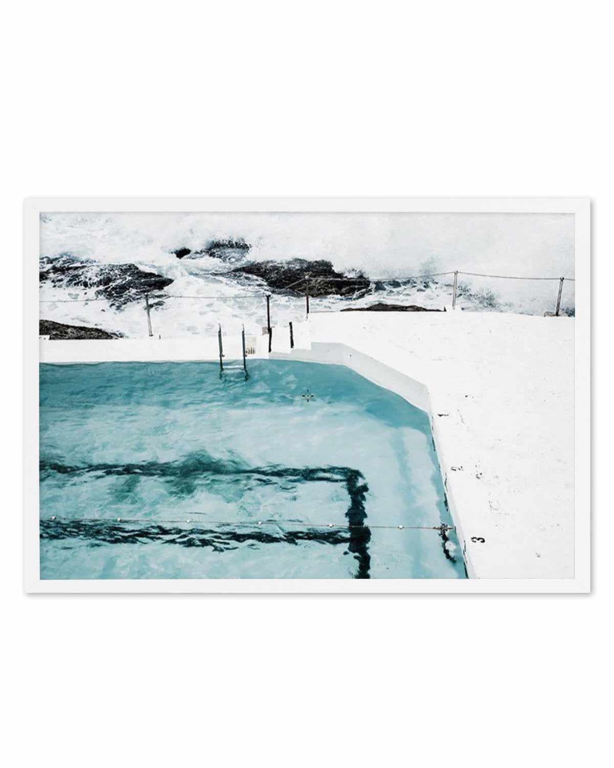 Icey Bergs | Bondi Art Print