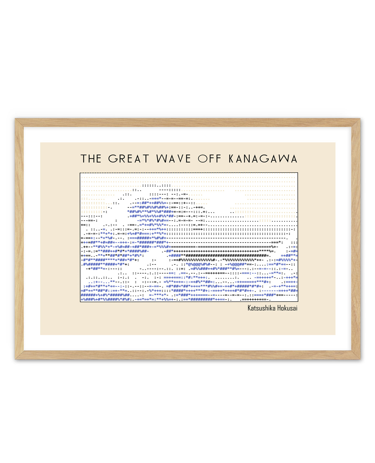 Iconic Blue Wave Art by Doa Project | Art Print