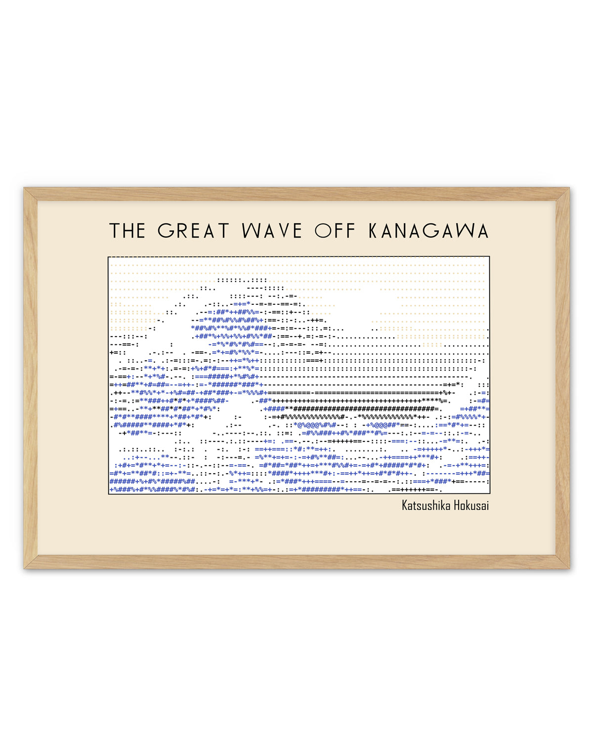 Iconic Blue Wave Art by Doa Project | Art Print
